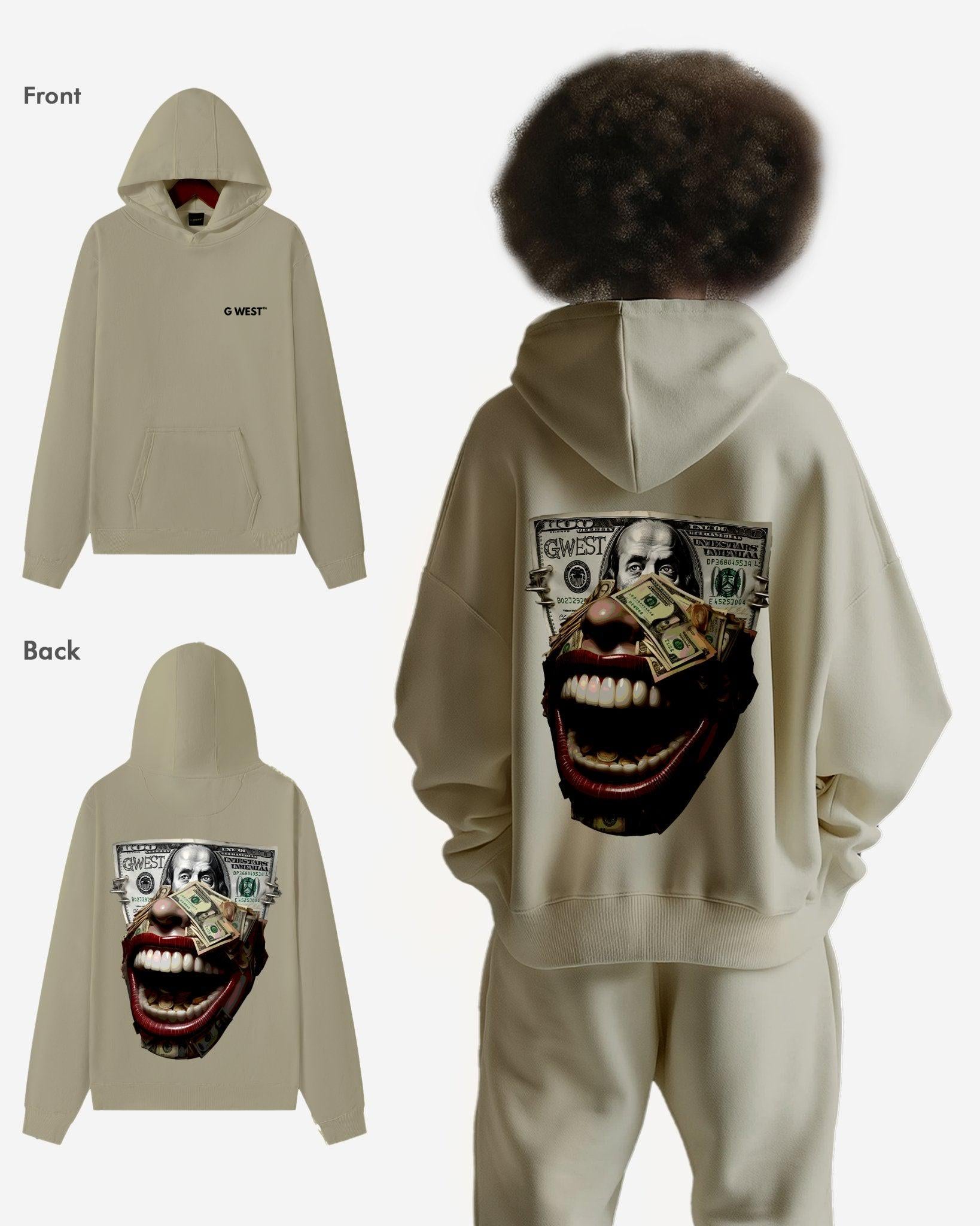 G WEST MONEY MOUTH HEAVY PREMIUM HOODIE - 6 COLORS - G West