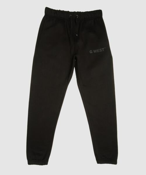 G WEST SMALL LOGO JOGGERS Mens Style: GWLFJ6001 - 10 Colors - G West