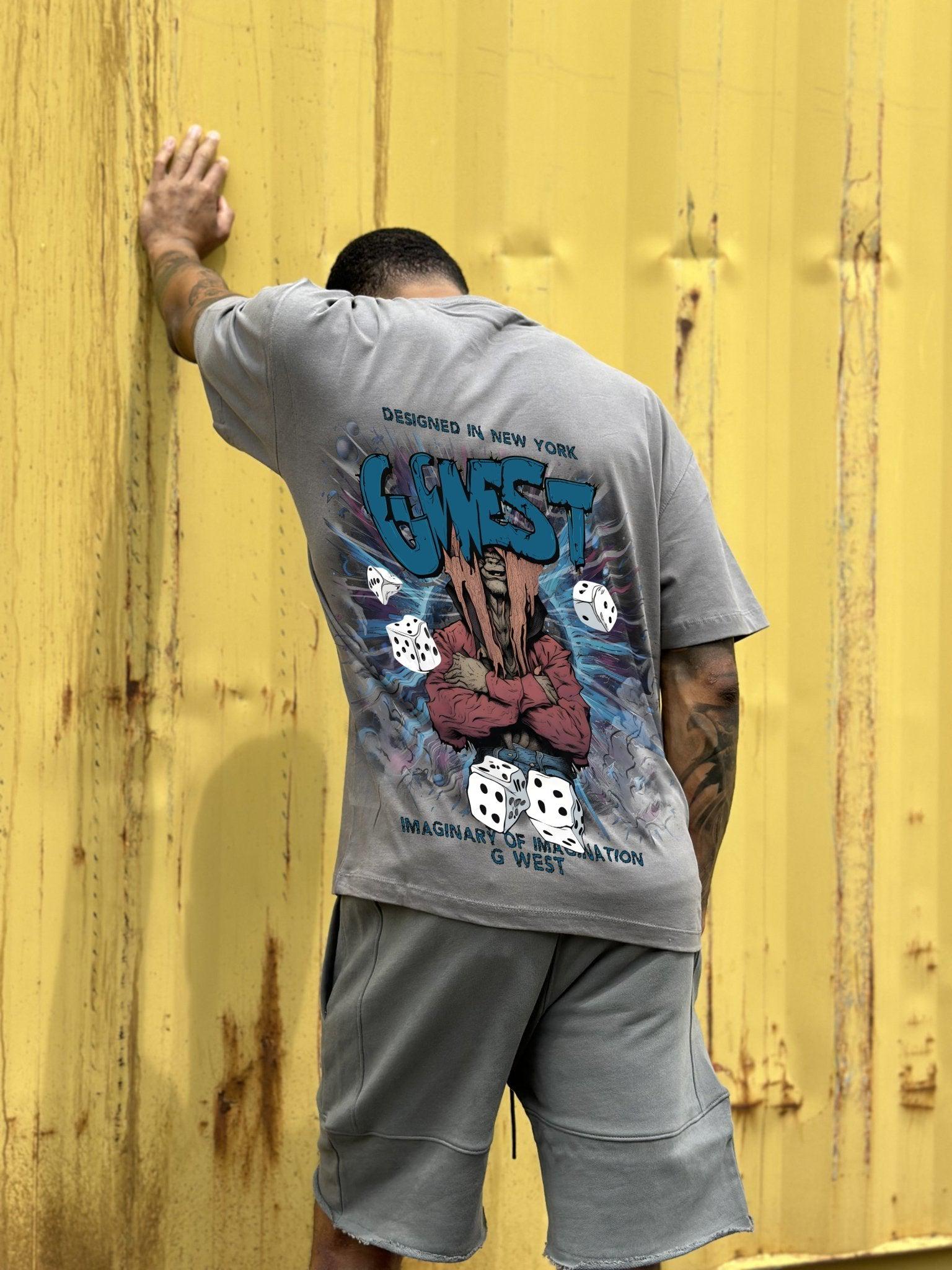 G WEST OVERSIZED IMAGINE OF IMAGINATION TEE - G West