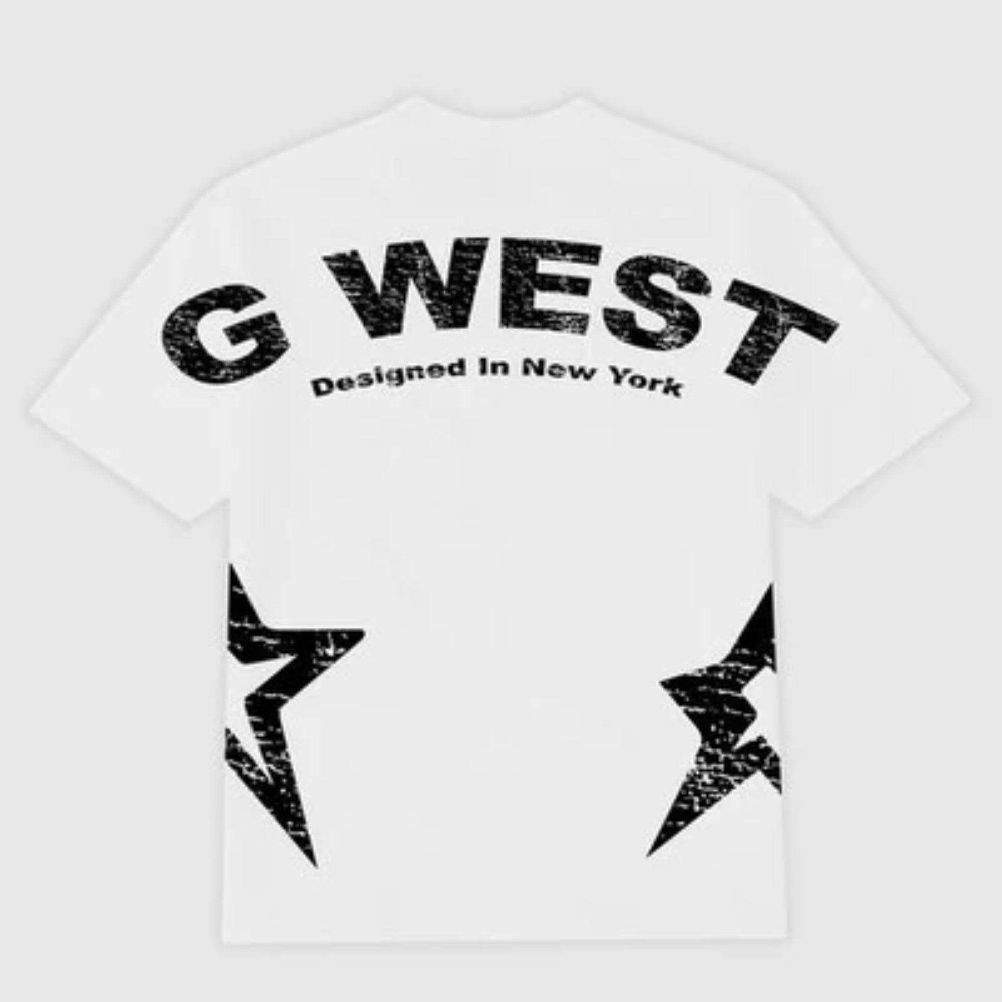 G WEST OVERSIZE ARCH LOGO TEE GWGTL9051 - 5 COLORS - G West