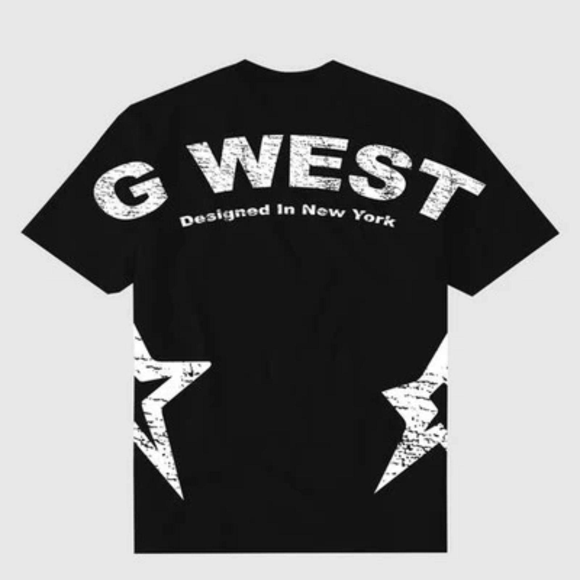 G WEST OVERSIZE ARCH LOGO TEE GWGTL9051 - 5 COLORS - G West