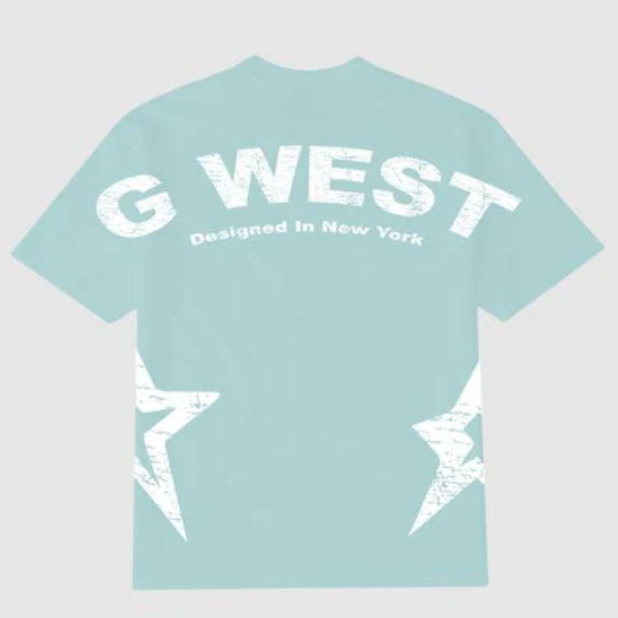 G WEST OVERSIZE ARCH LOGO TEE GWGTL9051 - 5 COLORS - G West