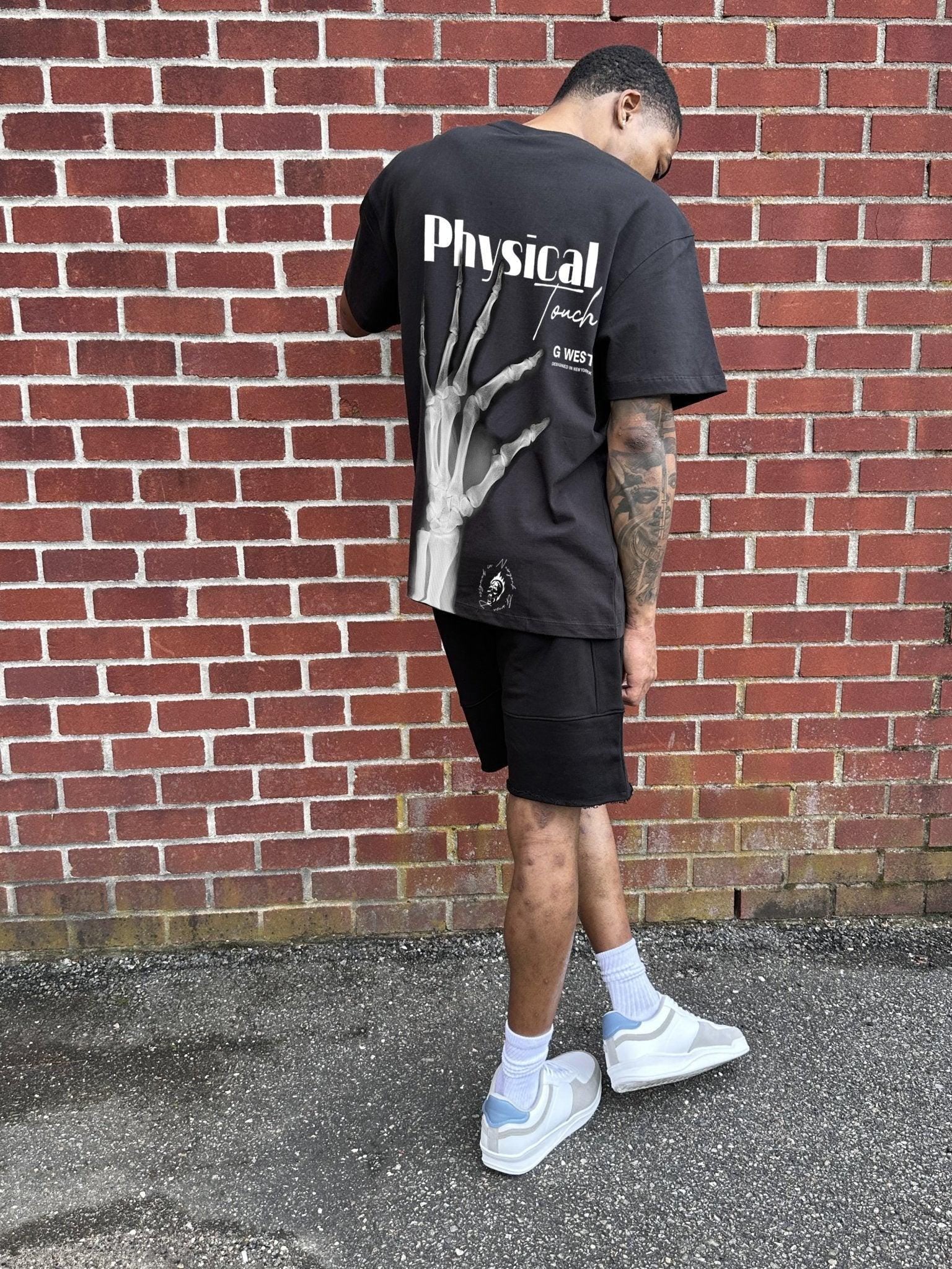 G WEST OVERSIZED X - RAY HAND TEE - G West