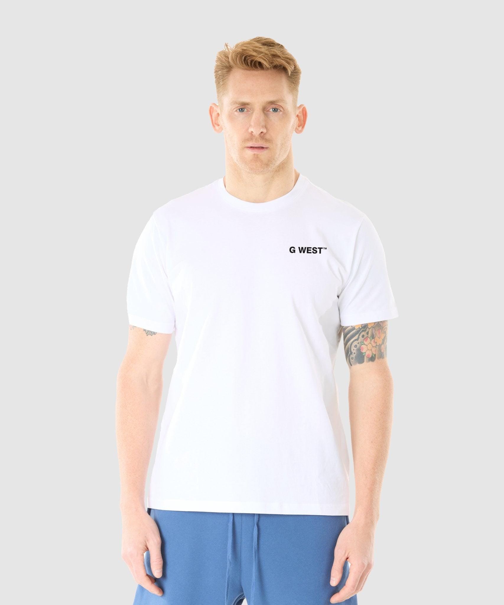 G WEST RETRO PC T-SHIRT - 4 COLORS - G West