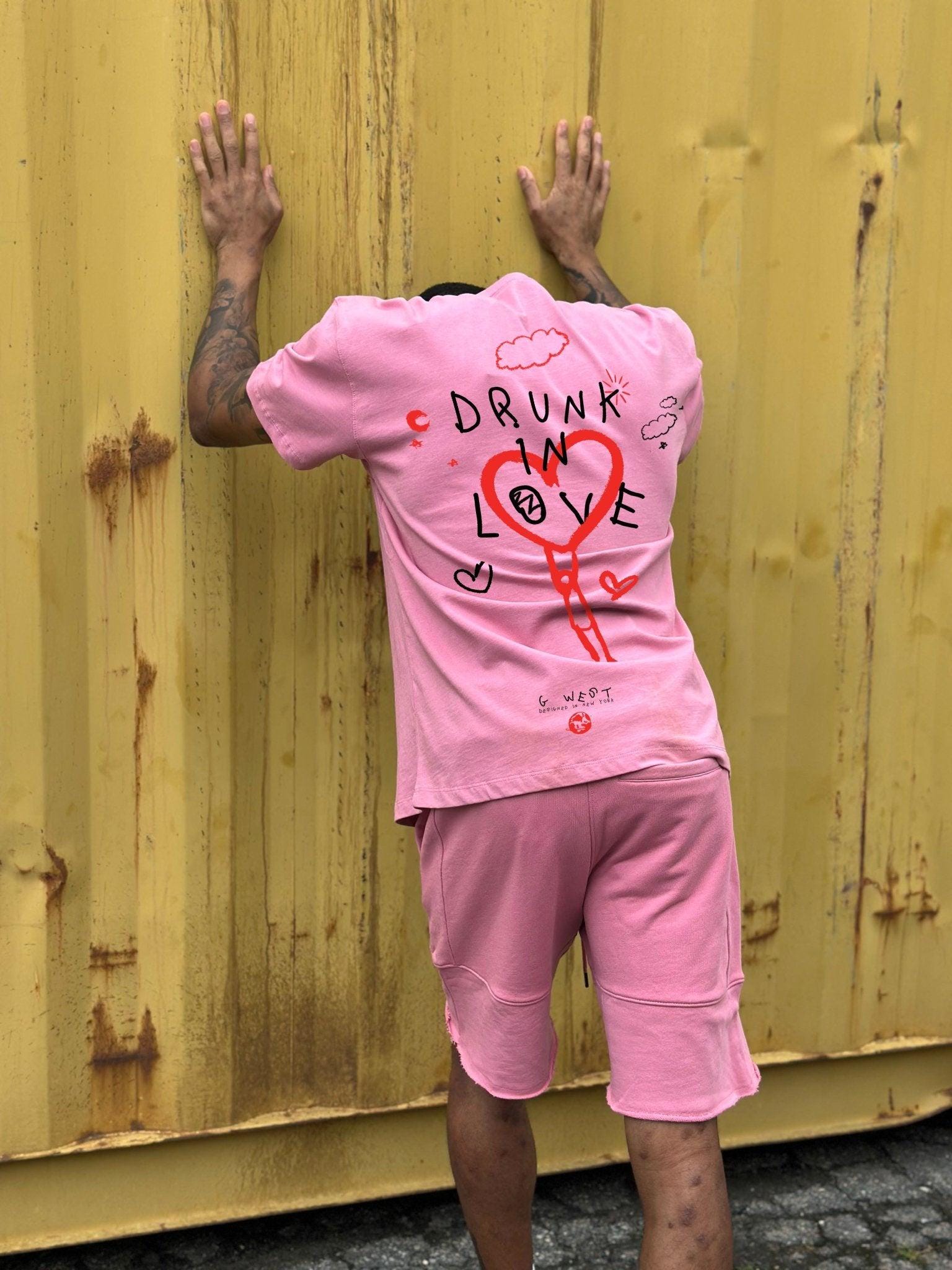 G WEST OVERSIZED DRUNK IN LOVE TEE - G West