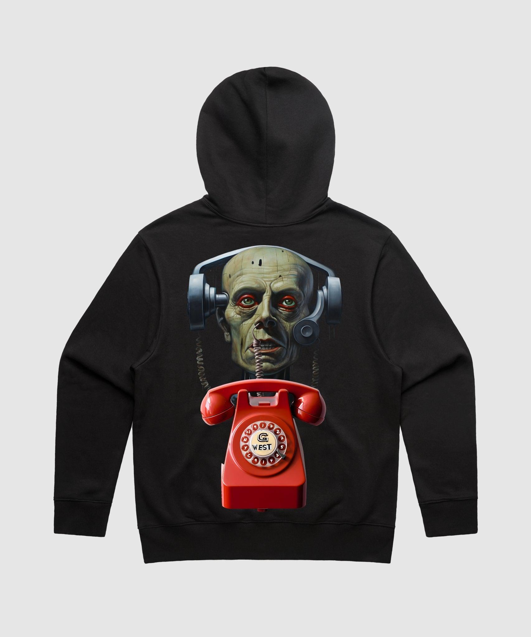 G WEST TELEPHONE HEAD HEAVY PREMIUM HOODIE - 6 COLORS - G West