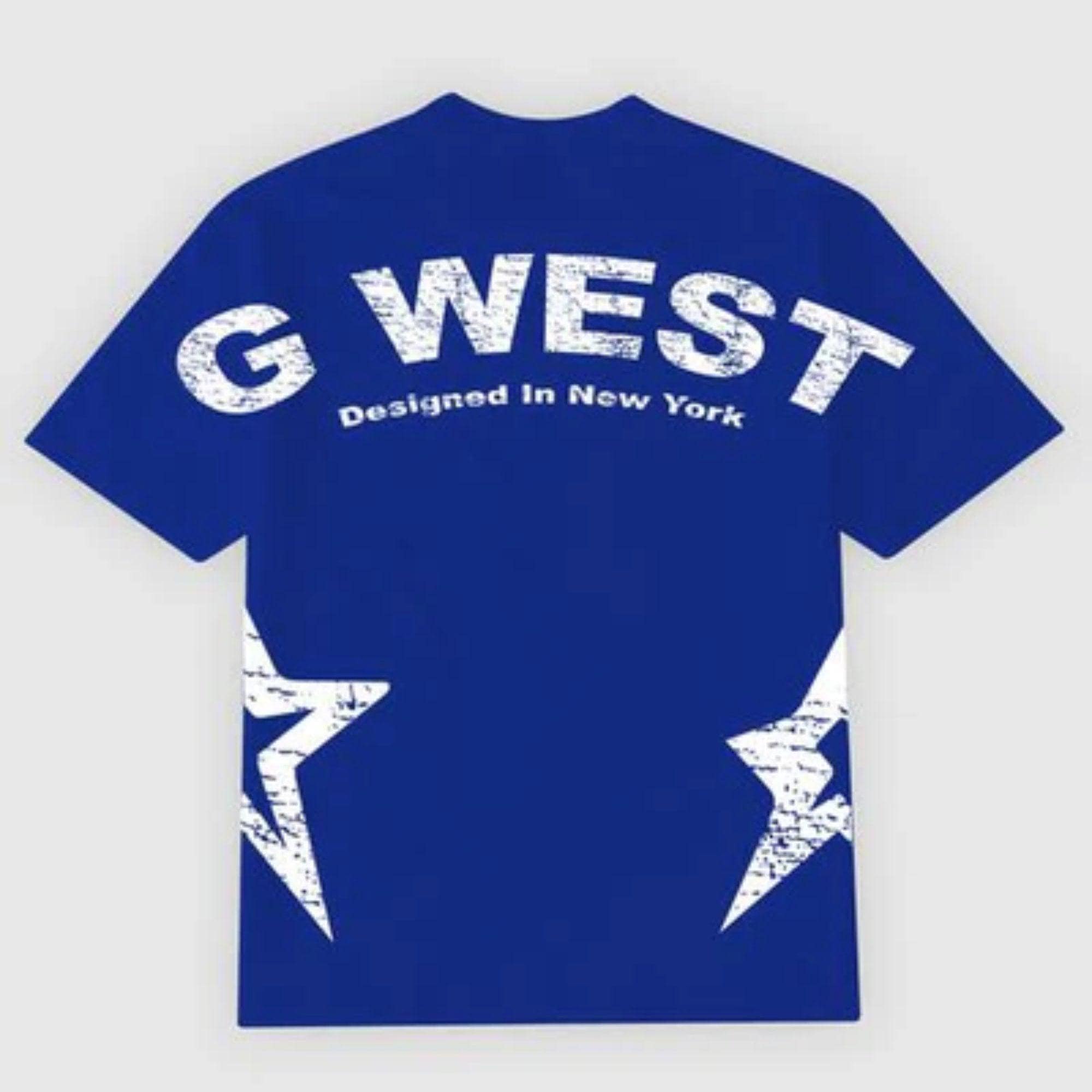 G WEST OVERSIZE ARCH LOGO TEE GWGTL9051 - 5 COLORS - G West