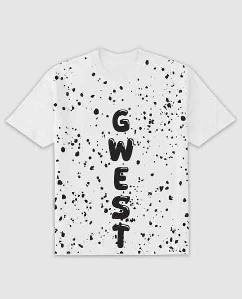 G West Splatter Tee GWDTFL9075 - 4 COLORS - G West