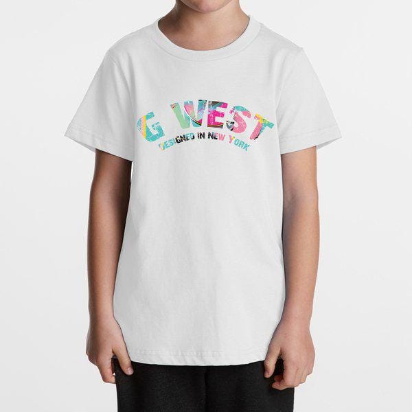 G WEST KIDS ARCH LOGO TEE - DTPBASTY9051 - G West