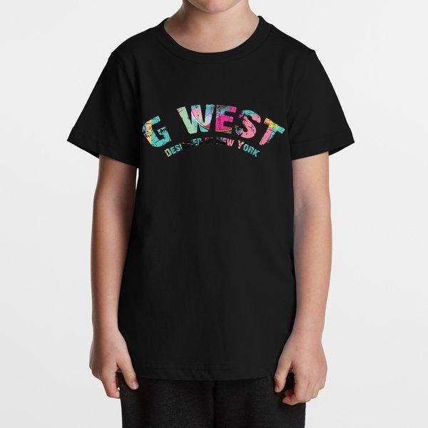 G WEST KIDS ARCH LOGO TEE - DTPBASTY9051 - G West