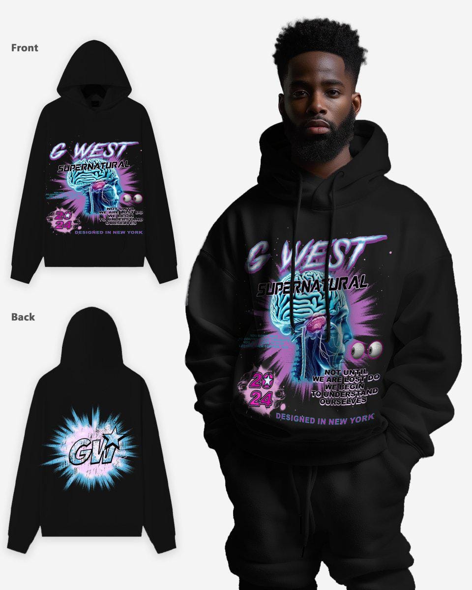 G West Supernatural Oversize Hoodie - G West