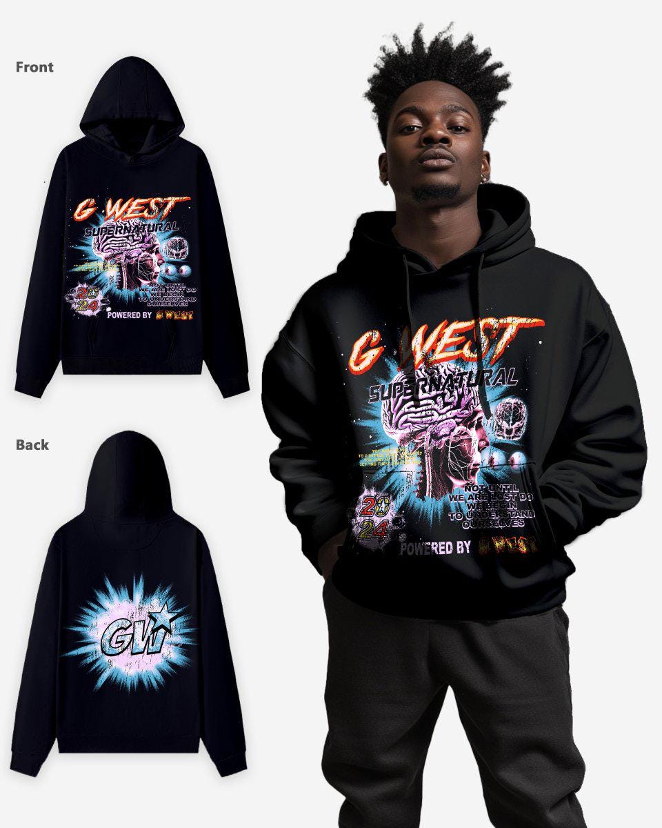 G West Supernatural Oversize Hoodie - G West