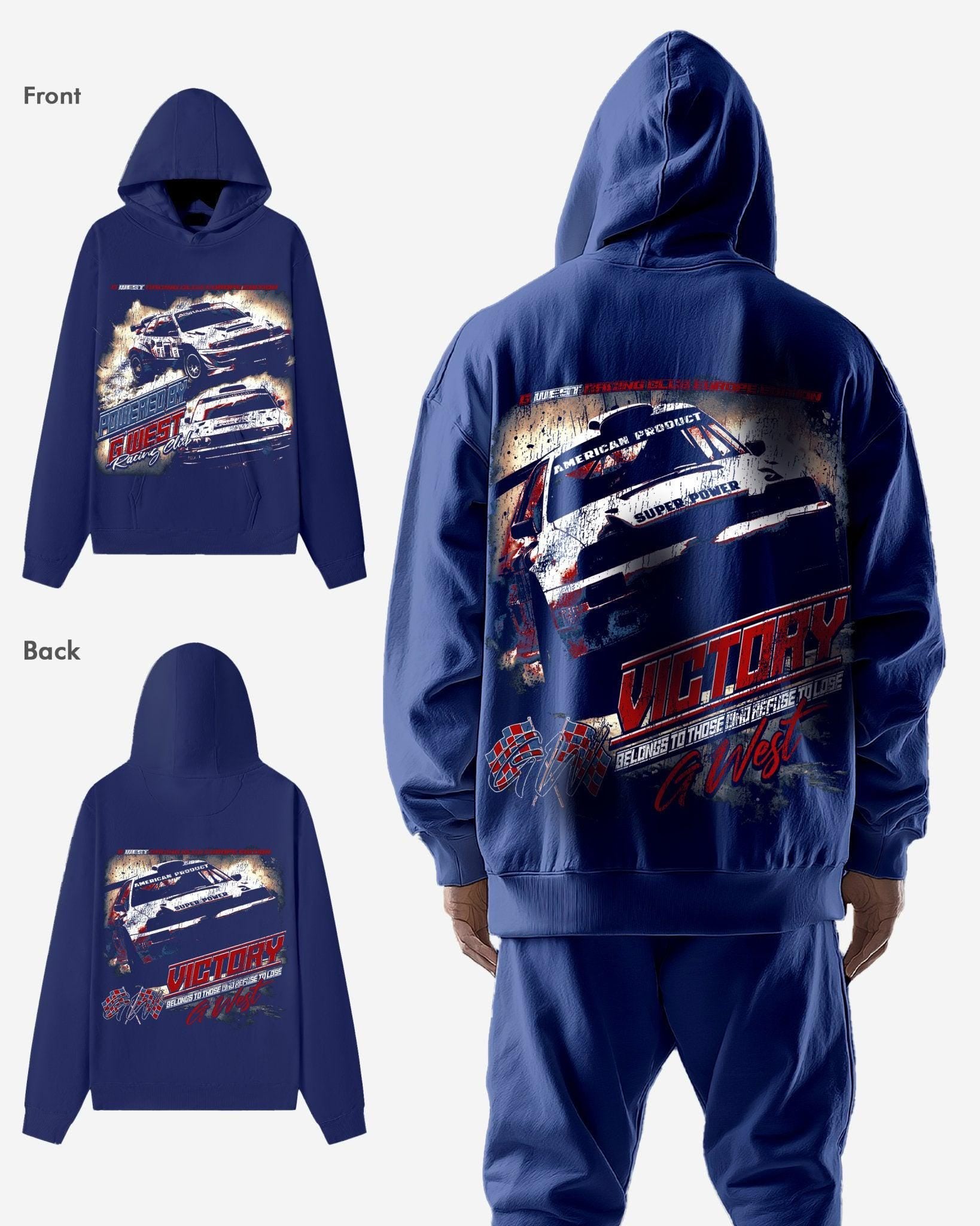 G West Racing Club Double Hit hoodie - G West