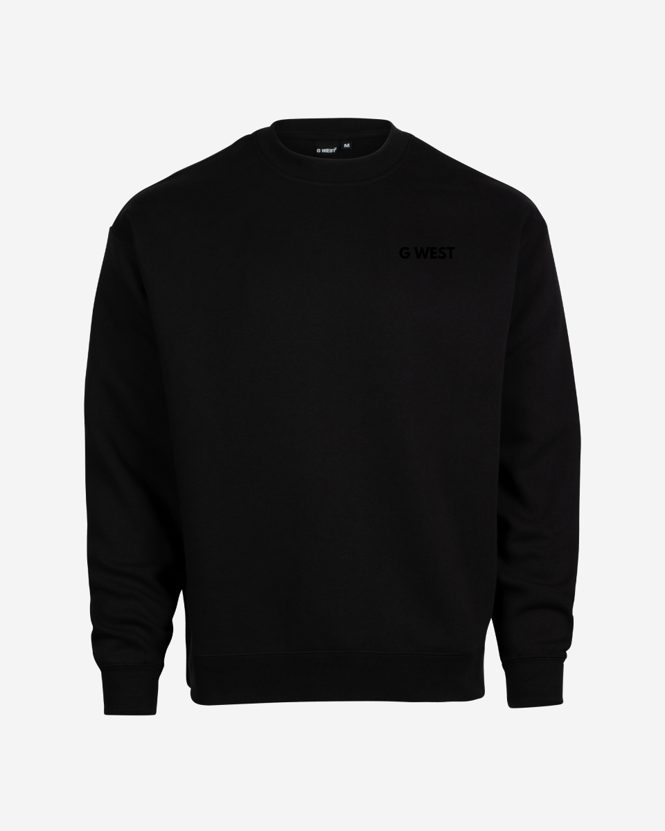 Premium Crewneck With Invisible Zippers - G West