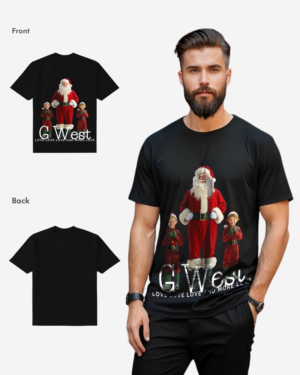 Santa & His Elves T-Shirt - G West