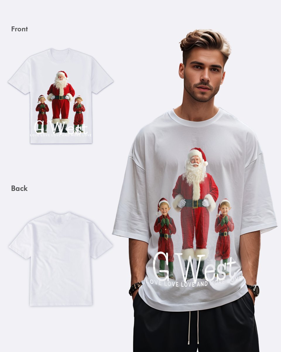 Santa & His Elves T-Shirt - G West